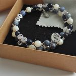 Bracelet allaitement MARINE - Force & Courage