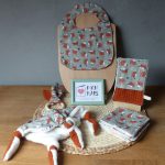Coffret Naissance “Bienvenue Bébé” - Petits Renards (5 pièces)