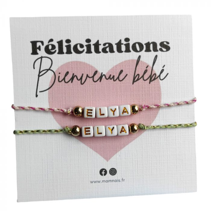 carte bienvenue bébé