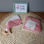 Coffret Naissance Bébé Duo - "Etoiles Roses " (2 pièces)