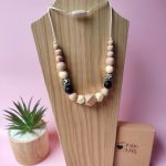 Collier d'allaitement et de portage - Chic Panthère 🐆