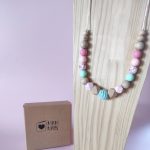 Collier d'allaitement et de portage - Rêve de Papillon