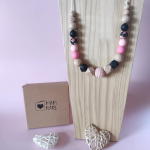 Collier d'allaitement et de portage - Sakura Ébène