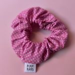 Chouchou d’allaitement - Rose Pois Blanc