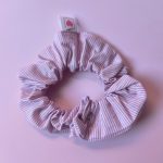 Chouchou d’allaitement - Mauve à Rayures