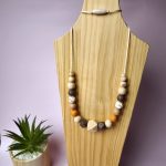 Collier d'allaitement et de portage - Terracotta