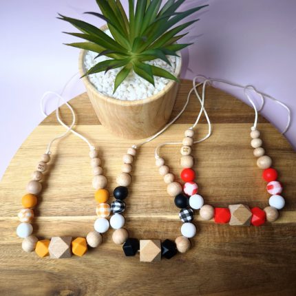 Collier d'allaitement et de portage - Vichy