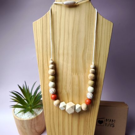 Collier d'allaitement et de portage - Douce Sienne